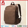 New fashionable style canvas casual laptop backpack bag for teenager